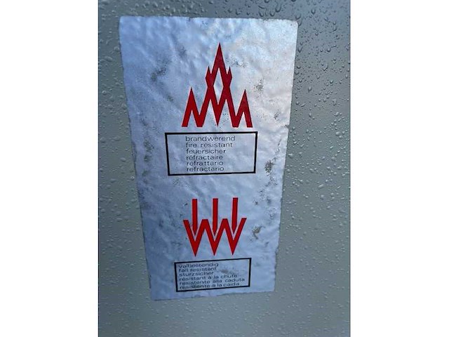 Lips key bediende brandwerende kluis - afbeelding 2 van  6