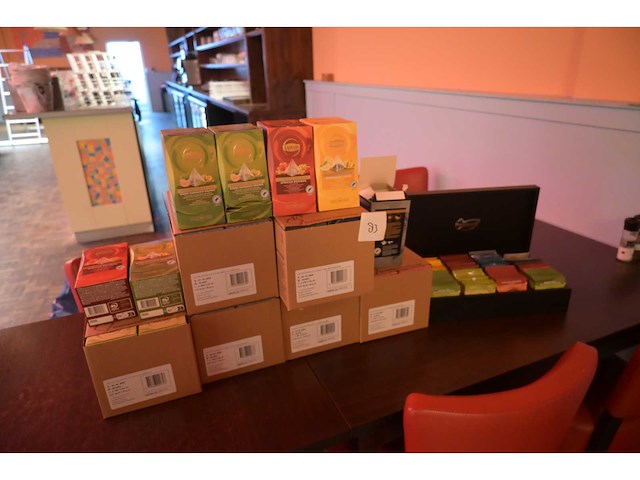 Lipton green mandarin orange / african rooibos thee verpakkíngen (41x) - afbeelding 2 van  4