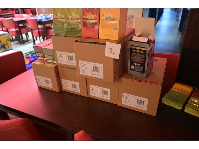 Lipton green mandarin orange / african rooibos thee verpakkíngen (41x) - afbeelding 4 van  4