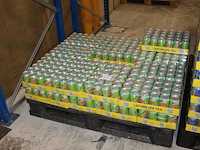 Lipton ice-tea green zero. 21 trays a 24 blikken 0,33l. totaal 504 blikken. tht 6-2026. bod is inclusief 75... - afbeelding 1 van  2