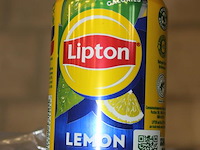 Lipton ice-tea lemon blikken 0,33l. 2880 blikken. tht 2-2026. bod is inclusief 432 euro statiegeldwaarde - afbeelding 3 van  3