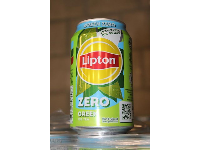 Lipton ice-tea lipto zero green blikken 0,33l. 2880 blikken. tht 6-2026. bod is inclusief 432 euro statiege... - afbeelding 3 van  3