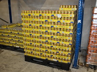 Lipton ice-tea peach. 102 trays a 24 blikken 0,33l. totaal 2248 blikken. tht 9-2026. bod is inclusief 367,2... - afbeelding 1 van  3