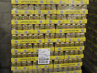Lipton ice-tea peach blikken 0,33l. 2880 blikken. tht 8-2026. bod is inclusief 432 euro statiegeldwaarde - afbeelding 2 van  3