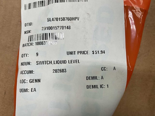 Liquid level switch (9x) - afbeelding 3 van  3