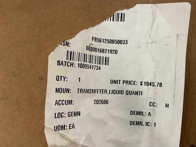 Liquid quantity transmitter - afbeelding 2 van  2