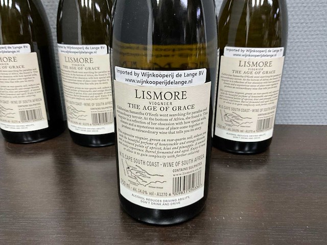 Lismore estate age of grace viognier 2022 (5x) - afbeelding 3 van  3