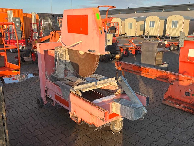 Lissmac dts 1000v steenzaagmachine / bloksteenzaagmachine - afbeelding 2 van  9