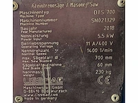 Lissmac dts700 tegelzaagmachine - afbeelding 8 van  8