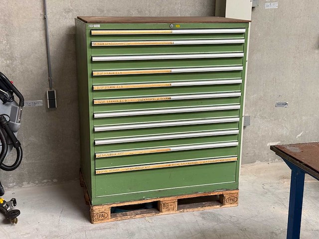 Lista - 1200x700 - tool cabinet with tools - - afbeelding 1 van  9