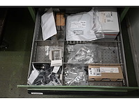 Lista 7-delige onderdelenkast met voorraad kabelschoenen, klem coderingen, etc. - afbeelding 8 van  8
