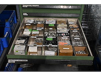 Lista 8-delige ladenkast met o.a. rvs bevestigingsmaterialen - afbeelding 5 van  9