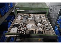 Lista 8-delige ladenkast met o.a. rvs bevestigingsmaterialen - afbeelding 3 van  9