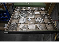 Lista 9-delige ladenkast met o.a. skf lagers, rvs bevestigingsmaterialen en festo materialen - afbeelding 3 van  10