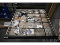 Lista 9-delige ladenkast met o.a. skf lagers, rvs bevestigingsmaterialen en festo materialen - afbeelding 5 van  10