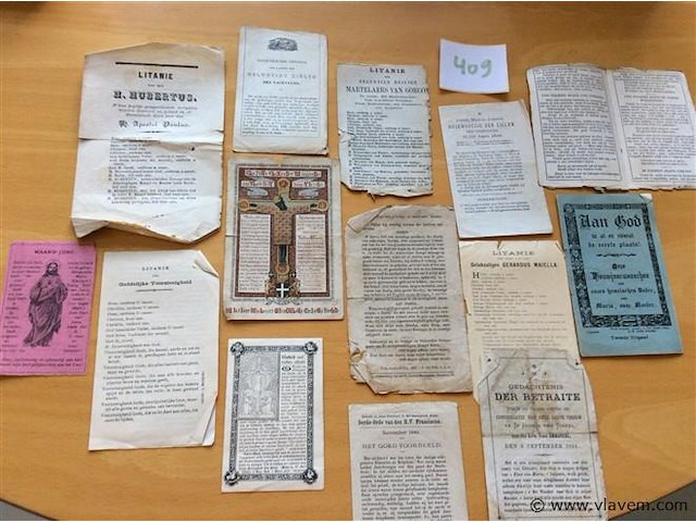 Litanies vanaf 1850. - afbeelding 1 van  4
