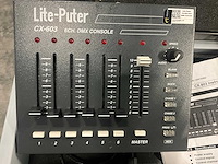 Lite-puter cx-603 analoge dmx console - afbeelding 3 van  7