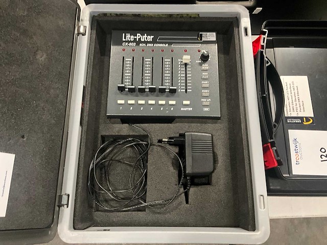 Lite-puter cx-603 analoge dmx console - afbeelding 5 van  7