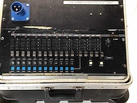 Lite puter vintage lichttafel in flightcase - afbeelding 2 van  6