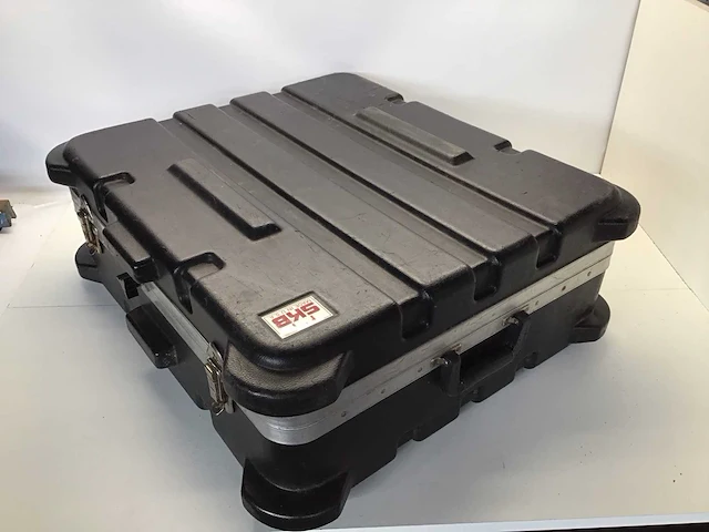 Lite puter vintage lichttafel in flightcase - afbeelding 6 van  6