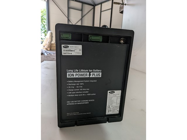 Lithium accu whisper power, sb12v160e-zc wp - afbeelding 5 van  6