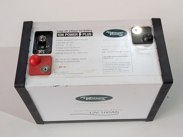 Lithium accu whisper power, sb12v160e-zc wp - afbeelding 4 van  9