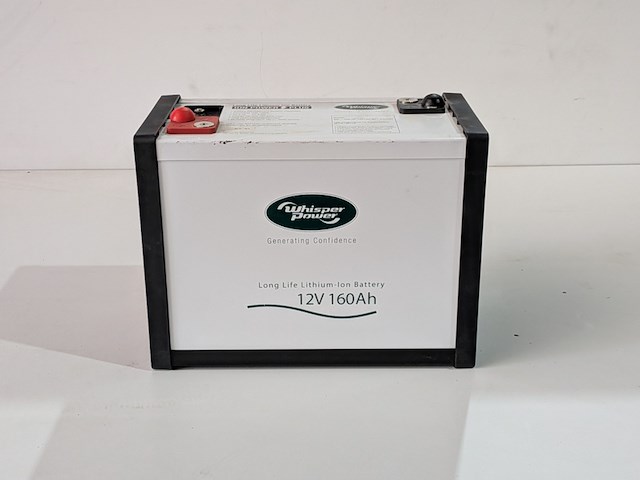 Lithium accu whisper power, sb12v160e-zc wp - afbeelding 1 van  10