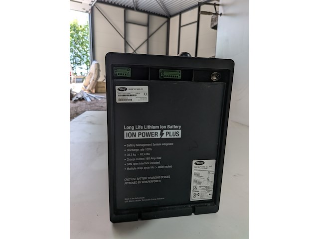 Lithium accu whisper power, sb12v160e-zc wp - afbeelding 10 van  10