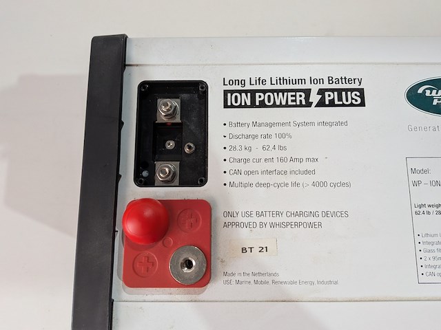 Lithium accu whisper power, sb12v160e-zc wp - afbeelding 6 van  9