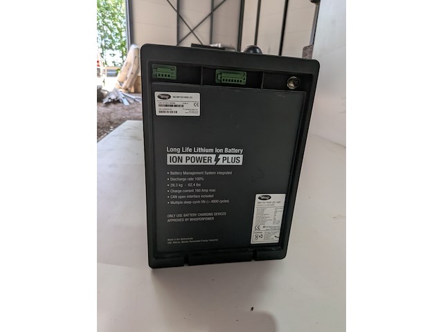 Lithium accu whisper power, sb12v160e-zc wp - afbeelding 8 van  9