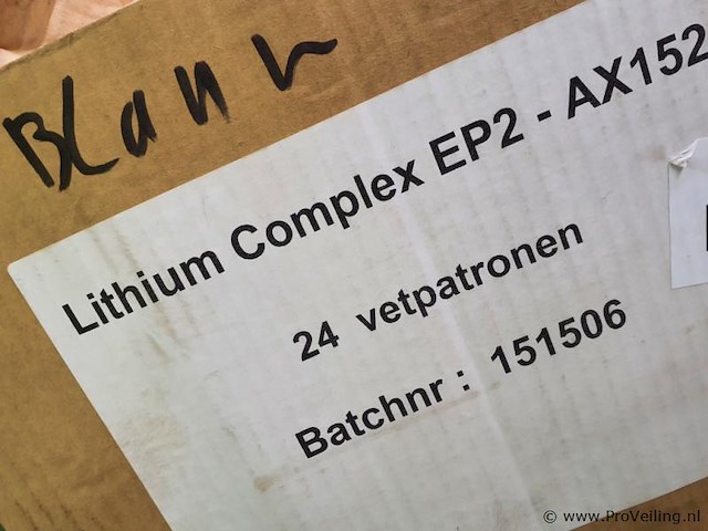 Lithium complex vetpatroon ep-2 - 21 stuks - afbeelding 3 van  3