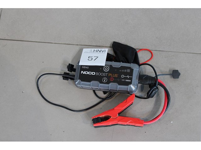 Lithium jumpstarter /startbooster noco boost plus gb40 12v maximaal 1.000 a piekstroom. - afbeelding 1 van  2