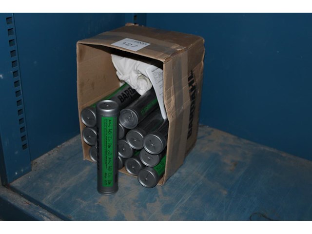 Lithiumvet 23 bordahl, 15 tubes. - afbeelding 1 van  2