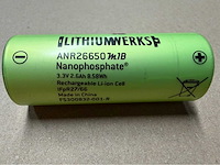 Lithiumworks anr26650m1b batterijcel (2900x) - afbeelding 2 van  8