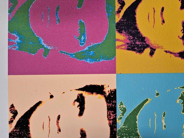 Litho andy warhol ‘elvis’ - afbeelding 3 van  4