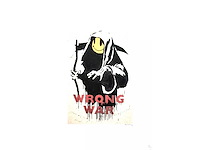 Litho banksy ‘wrong war’ - afbeelding 1 van  3