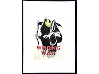 Litho banksy ‘wrong war’ - afbeelding 2 van  3