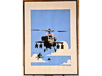Litho banksy - afbeelding 2 van  4