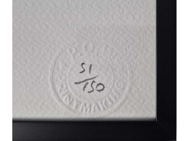 Litho banksy - afbeelding 3 van  4