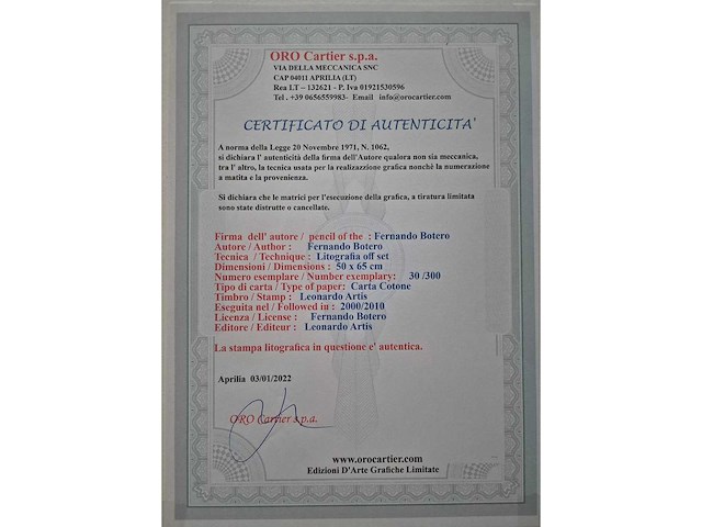 Litho botero - afbeelding 4 van  4