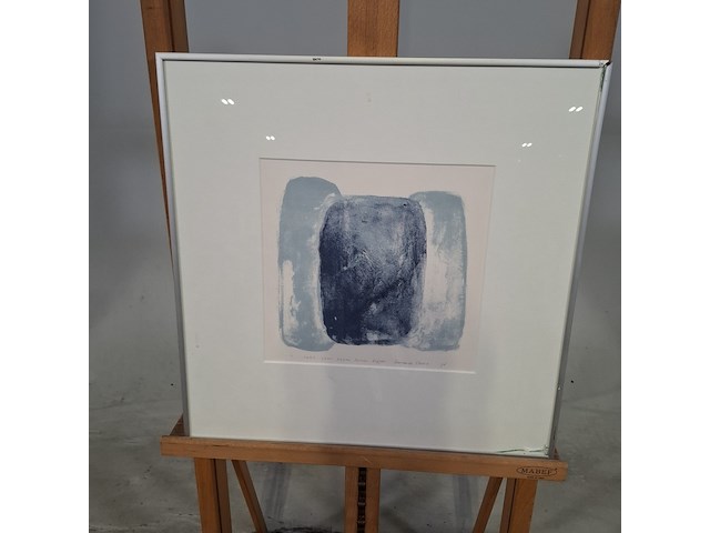 Litho, fernanda eleveld, nacht waar dagen tussen liggen 1/5, 1996 - afbeelding 1 van  8