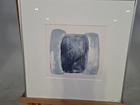 Litho, fernanda eleveld, nacht waar dagen tussen liggen 1/5, 1996