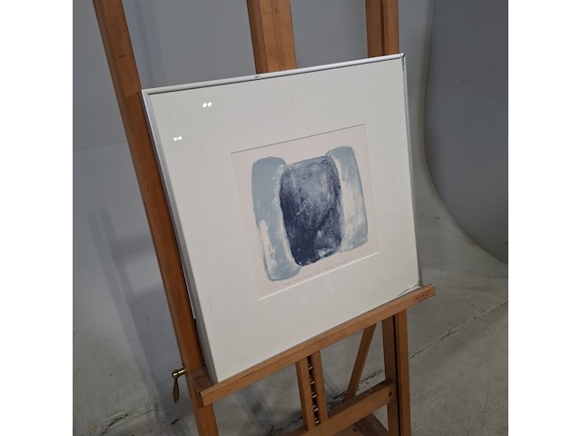 Litho, fernanda eleveld, nacht waar dagen tussen liggen 1/5, 1996 - afbeelding 2 van  8