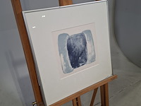 Litho, fernanda eleveld, nacht waar dagen tussen liggen 1/5, 1996 - afbeelding 2 van  8