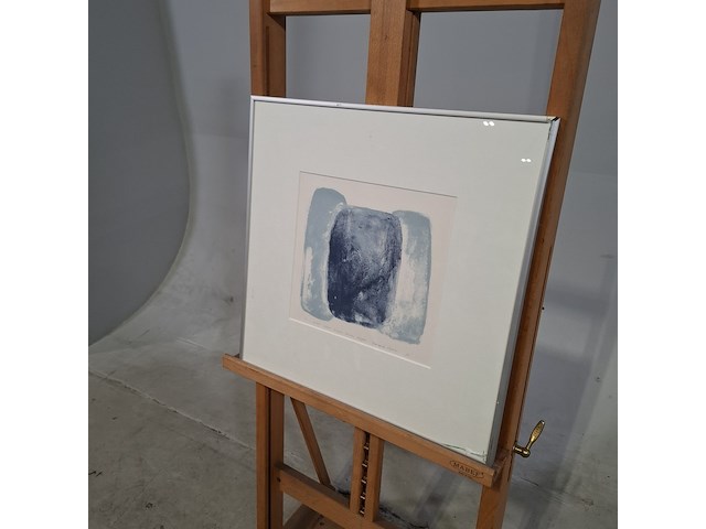 Litho, fernanda eleveld, nacht waar dagen tussen liggen 1/5, 1996 - afbeelding 3 van  8