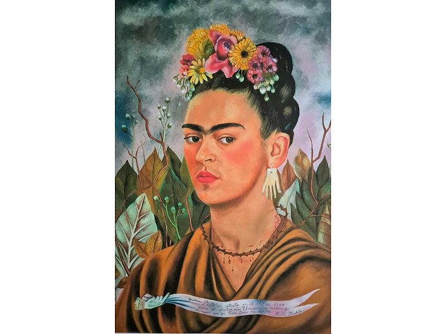 Litho frida kahlo - afbeelding 1 van  4