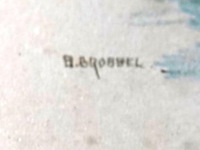 Litho grote kerk (of onze-lieve-vrouwekerk) in dordrecht - afbeelding 3 van  5