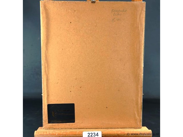 Litho grote kerk (of onze-lieve-vrouwekerk) in dordrecht - afbeelding 4 van  5