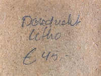 Litho grote kerk (of onze-lieve-vrouwekerk) in dordrecht - afbeelding 5 van  5