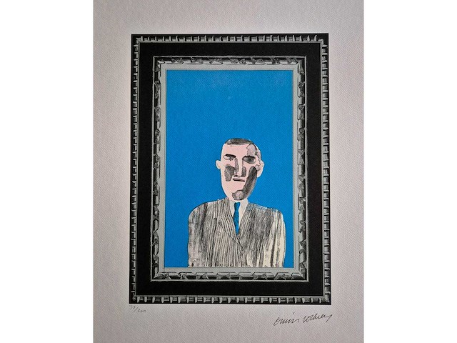 Litho hockney - afbeelding 2 van  4